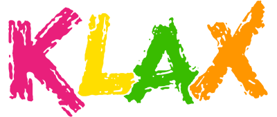 Klax logo for GameBoy